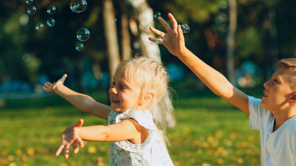 Bubble Therapy: How Blowing Bubbles Can Help Reduce Stress and Anxiety - innobaby