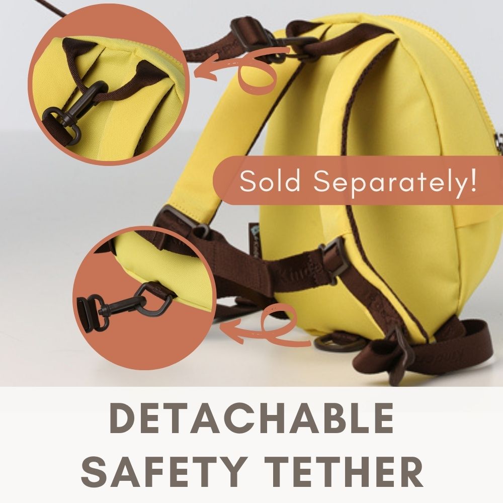 Detachable safety tether