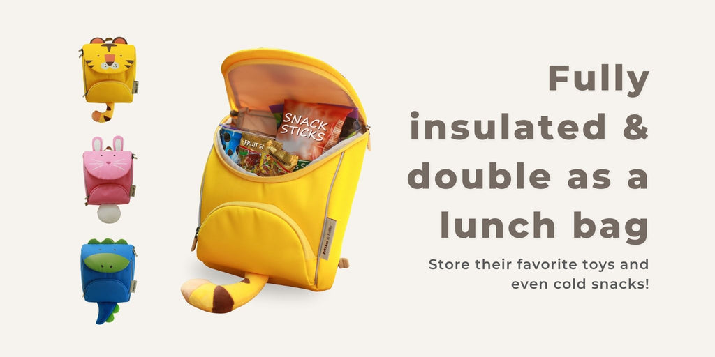 Fully insulated & double as a lunch bag