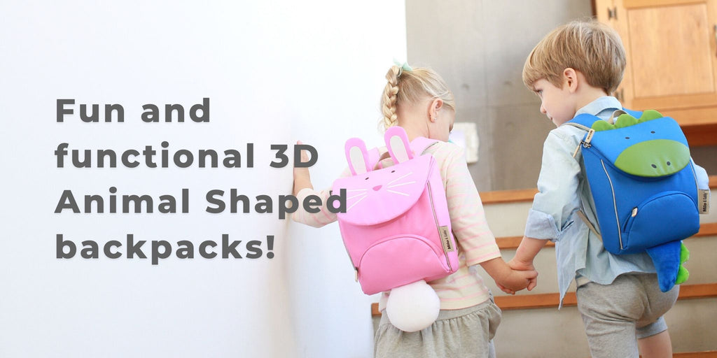 Fun and functional 3D Animal Shaped backpacks