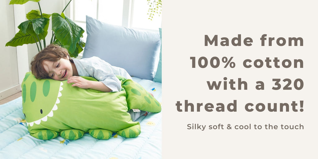 Made from 100% cotton with a 320 thread count
