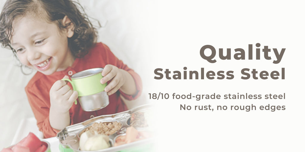Quality Stainless Steel - 18/10 food grade stainless steel, no rust, no rough edges