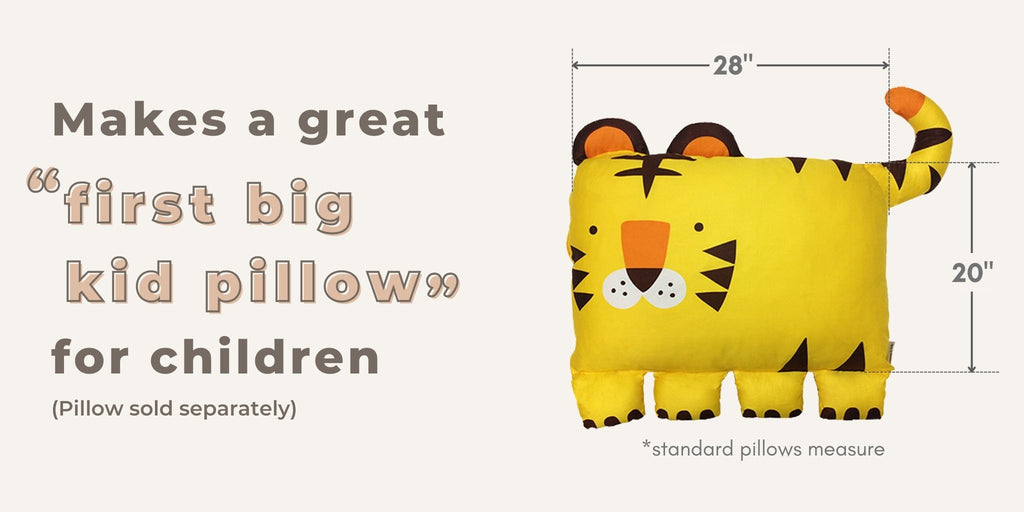 Make a great "first big kid pillow" for children
