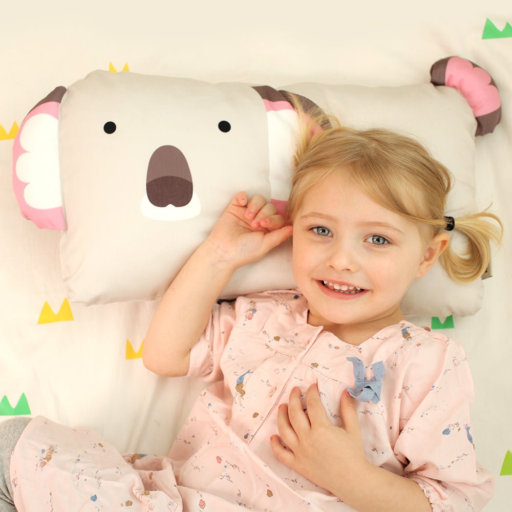 Milo & Gabby Toddler Pillowcase - Olive Koala
