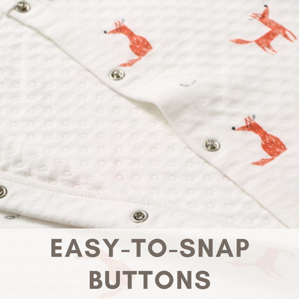 Easy-to-snap buttons