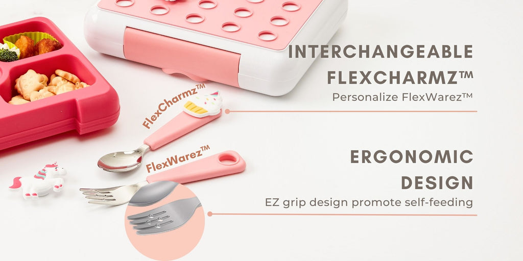 Ergonomic design and interchangeable FlexCharmz™