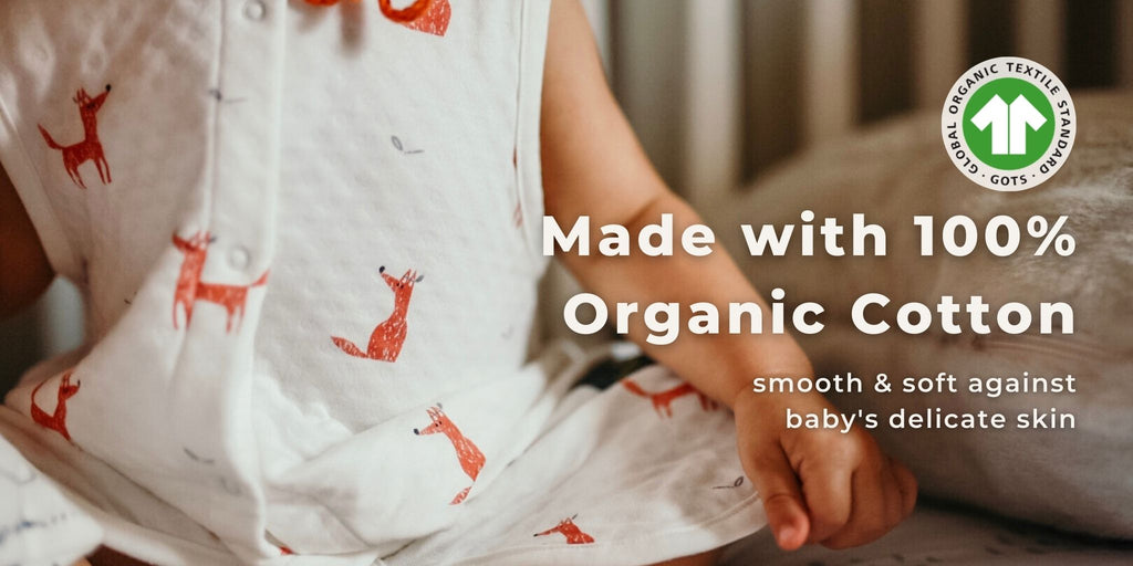 Made with 100% organic cotton