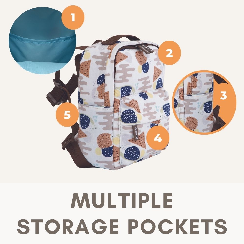 Multiple storage pockets