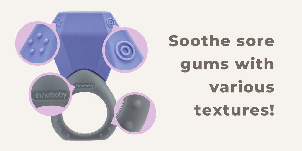 Soothe sore gums with various textures