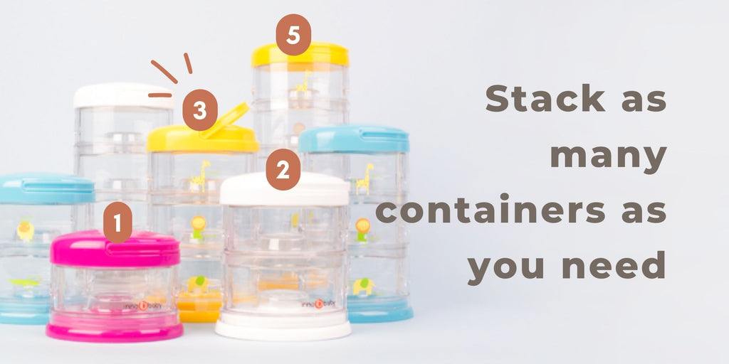 Stack as many containers as you need