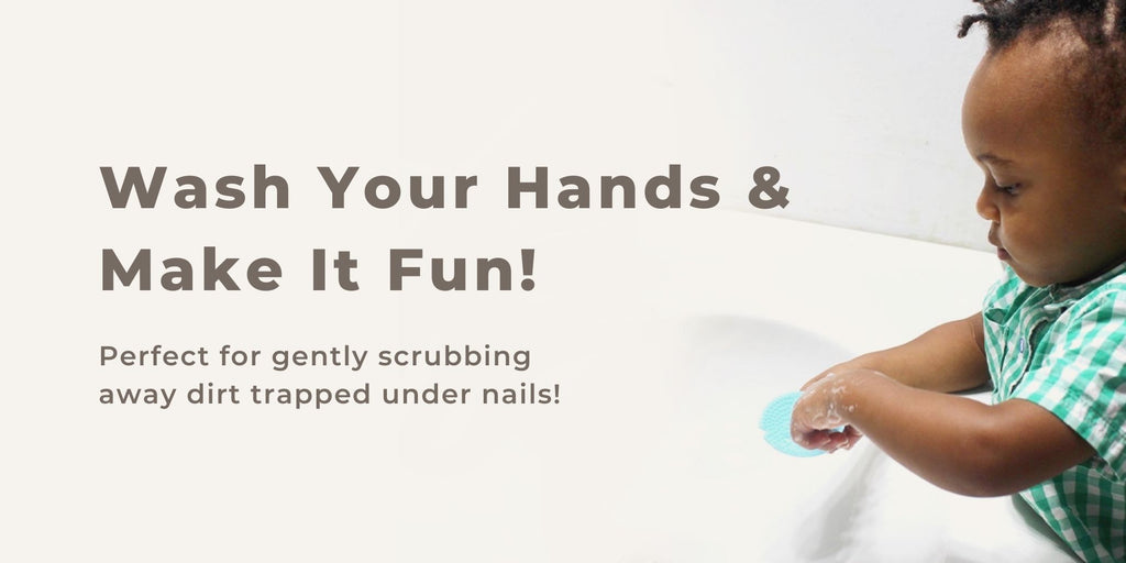 Wash your hands and make it fun! perfect for gently scrubbing away dirt trapped under nails