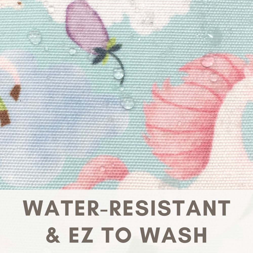 Water-resistant & Easy to wash