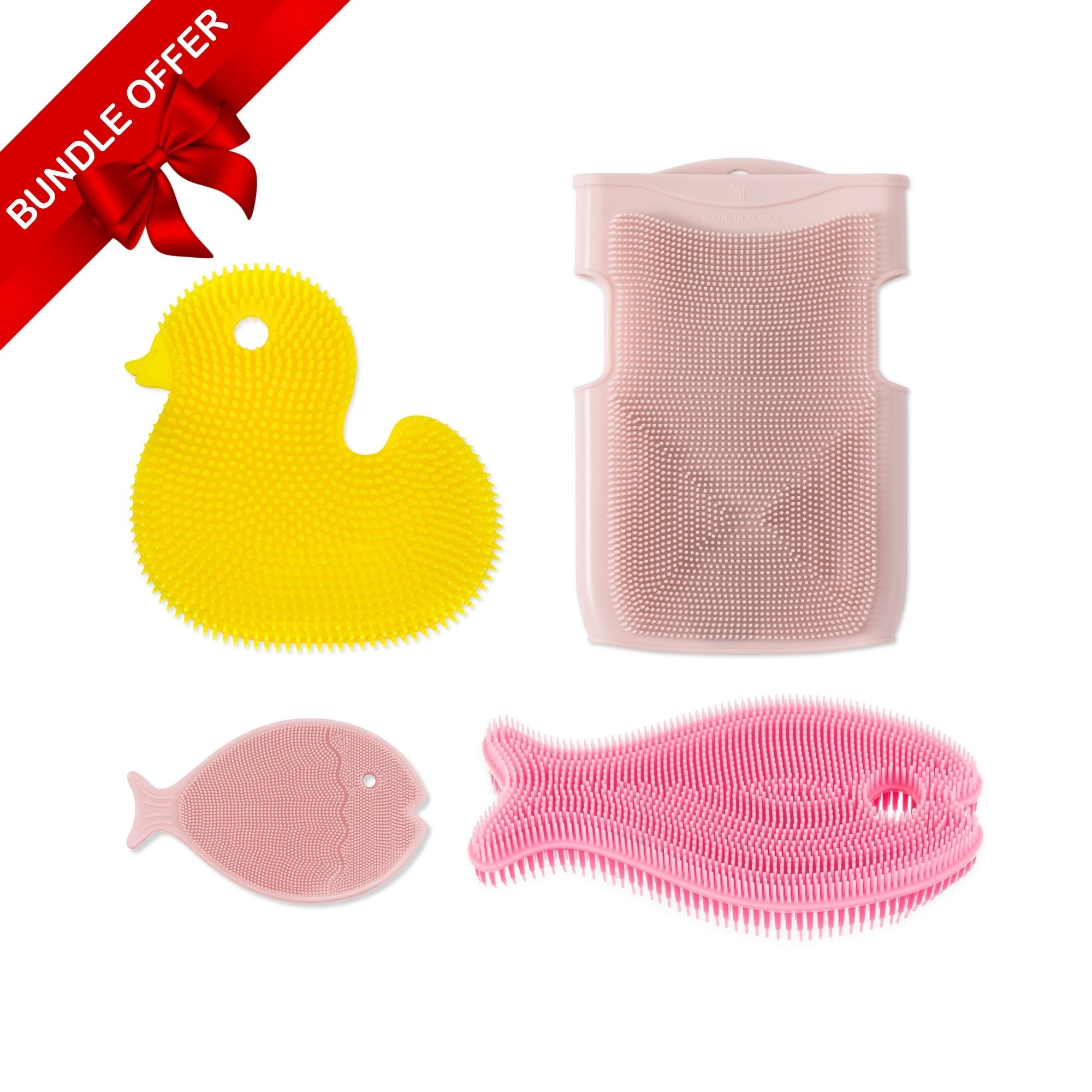 Bathtime Fun Bundle (3 options - Pink, Blue, or Green) - innobaby