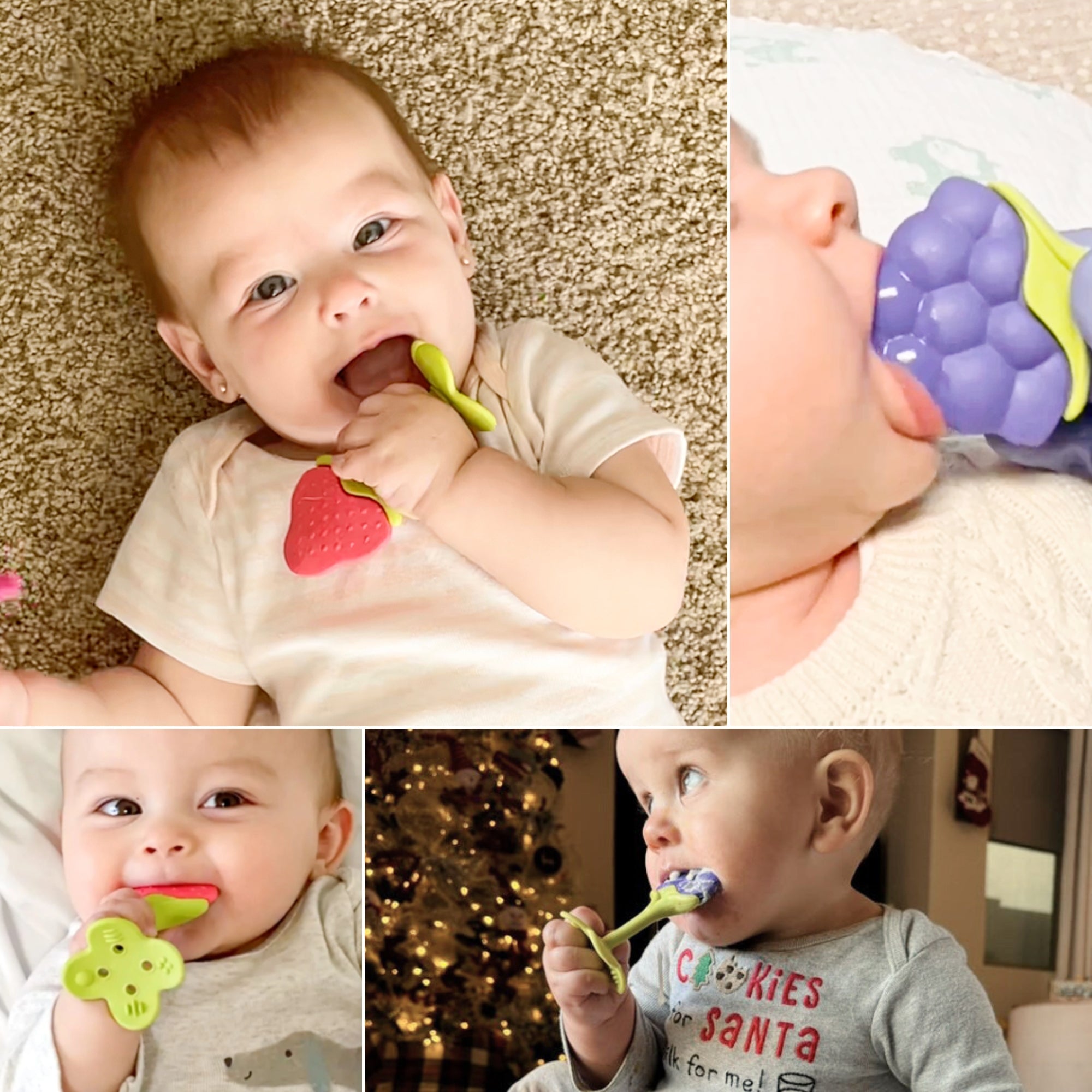 EZ Grip Massaging Teether Set - innobaby