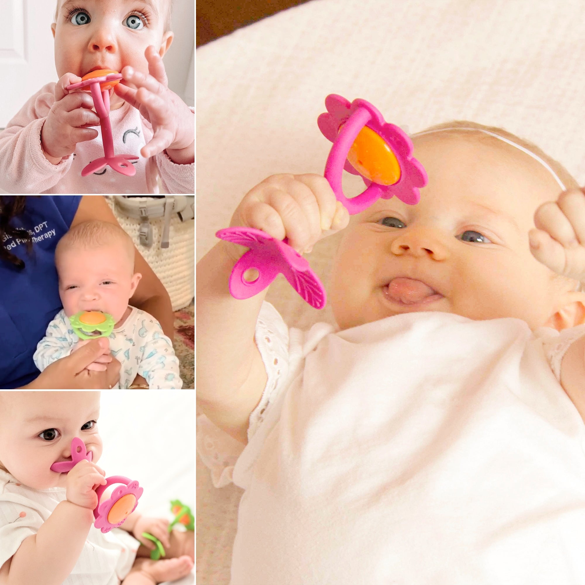 EZ Grip Massaging Teether Set - innobaby