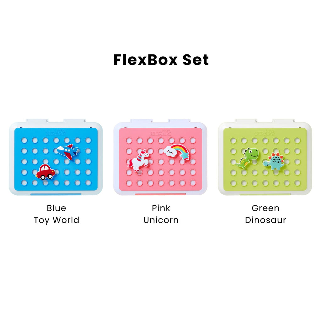 Flex&Lock Kids Lunchbox Value Set - innobaby