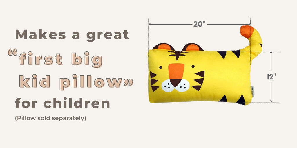 Make a great "first big kid pillow" for children