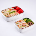 Stainless Divided Snackbox & Lunchbox Set - innobaby