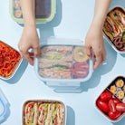 Stainless Divided Snackbox & Lunchbox Set - innobaby