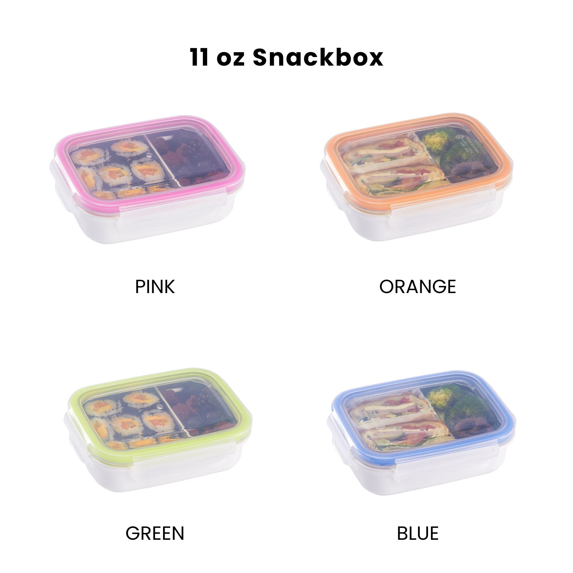 Innobaby Stainless Steel Divided Mini Lunchbox and Snackbox