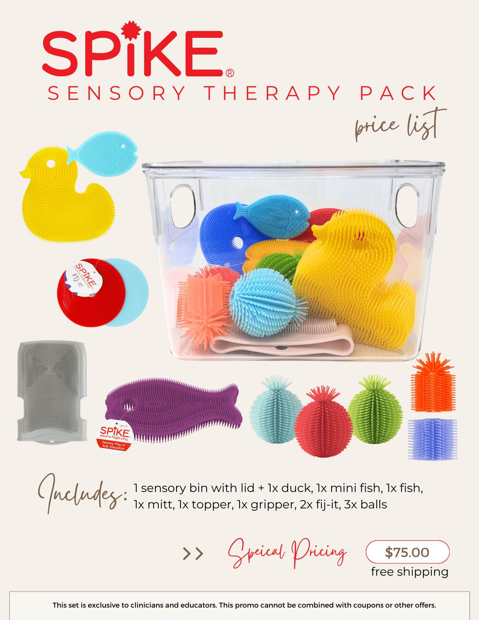 Therapist SENSORY Bundle - innobaby