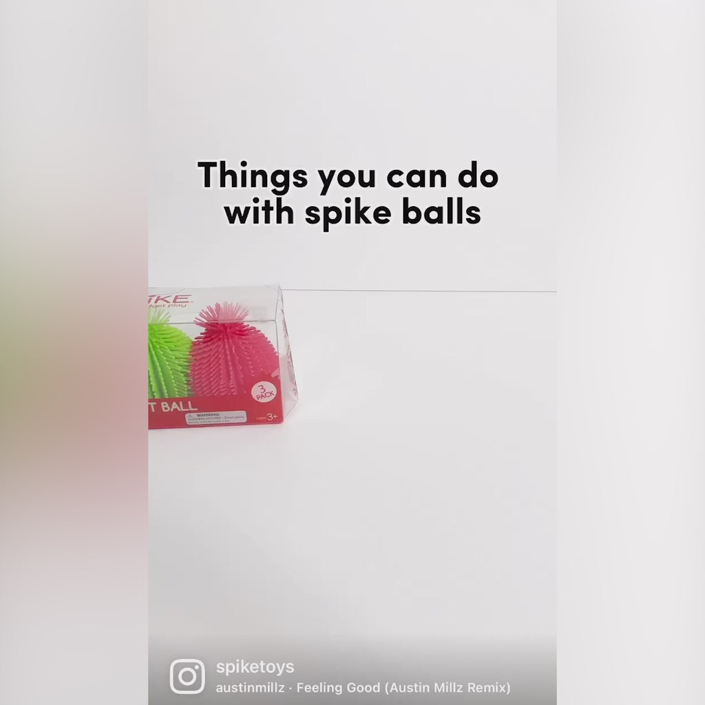 Things you can do with spike balls video