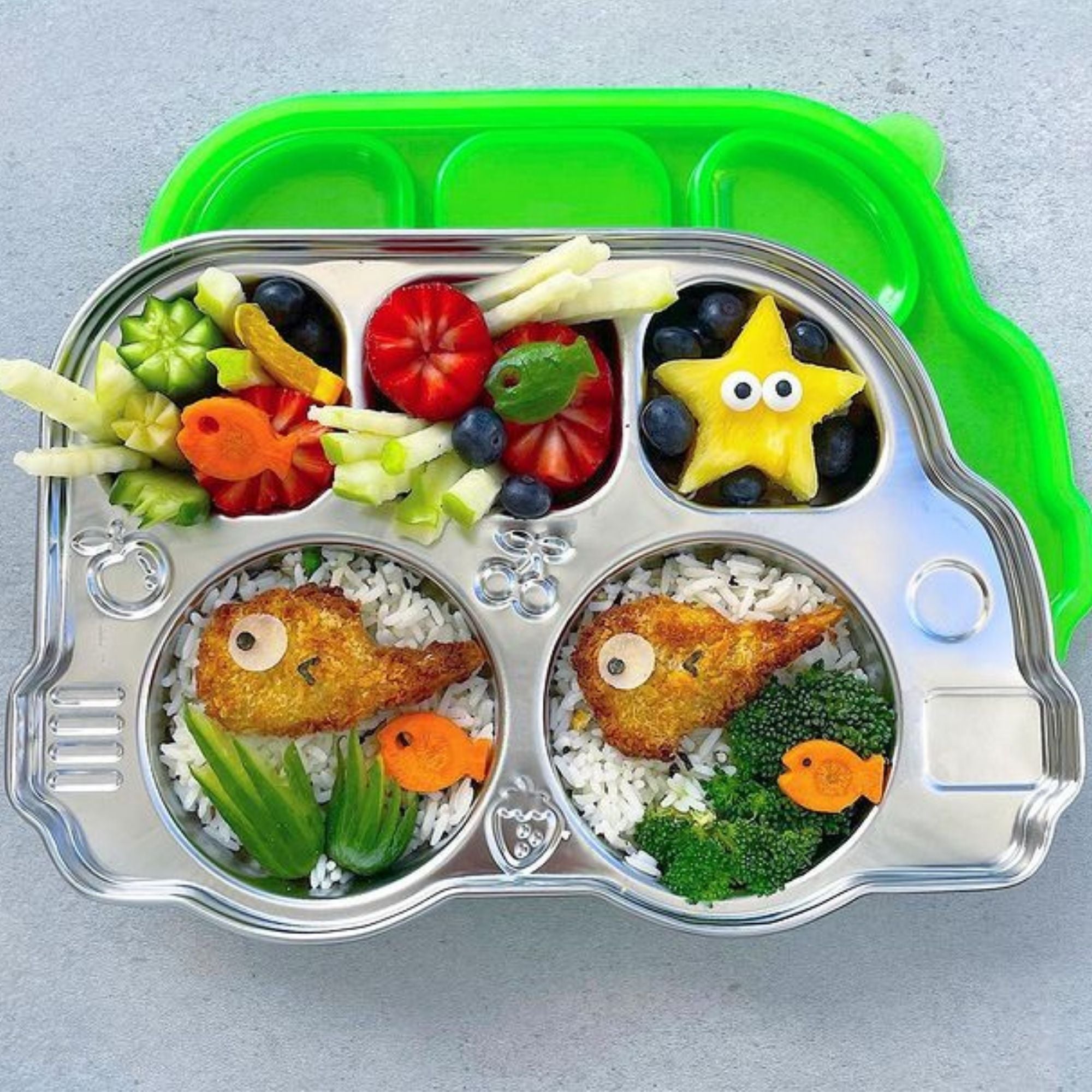 Ompartment Bento Box Adult Lunch Box with Cutlery for Daycare or School  Students BPA Free - China Food Container, Bento Box