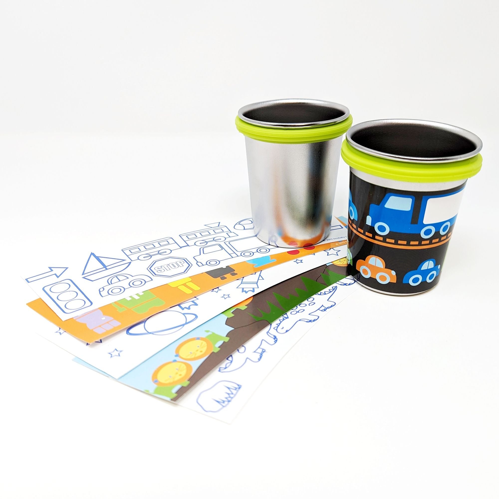 Nursin' SMART 9 oz Silicone Training Straw Cup - 2 Colors - Innobaby