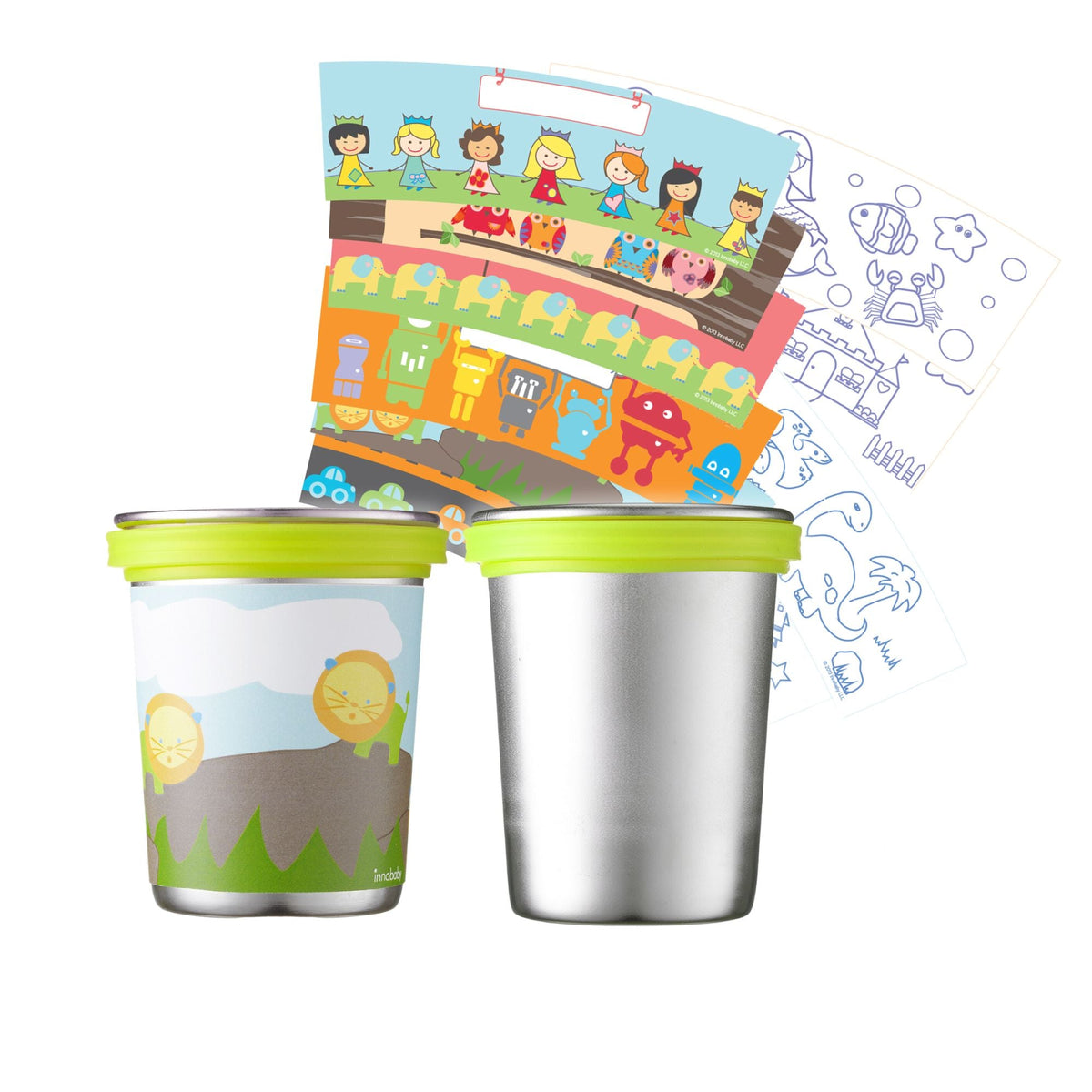 Din Din SMART DIY Stainless Cup (2 Pack) – innobaby