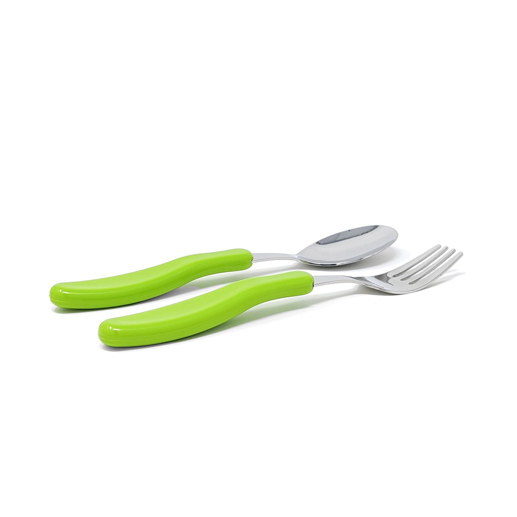 Baby Utensils Spoons Forks Sets With Travel Safe Case, Easy Grip