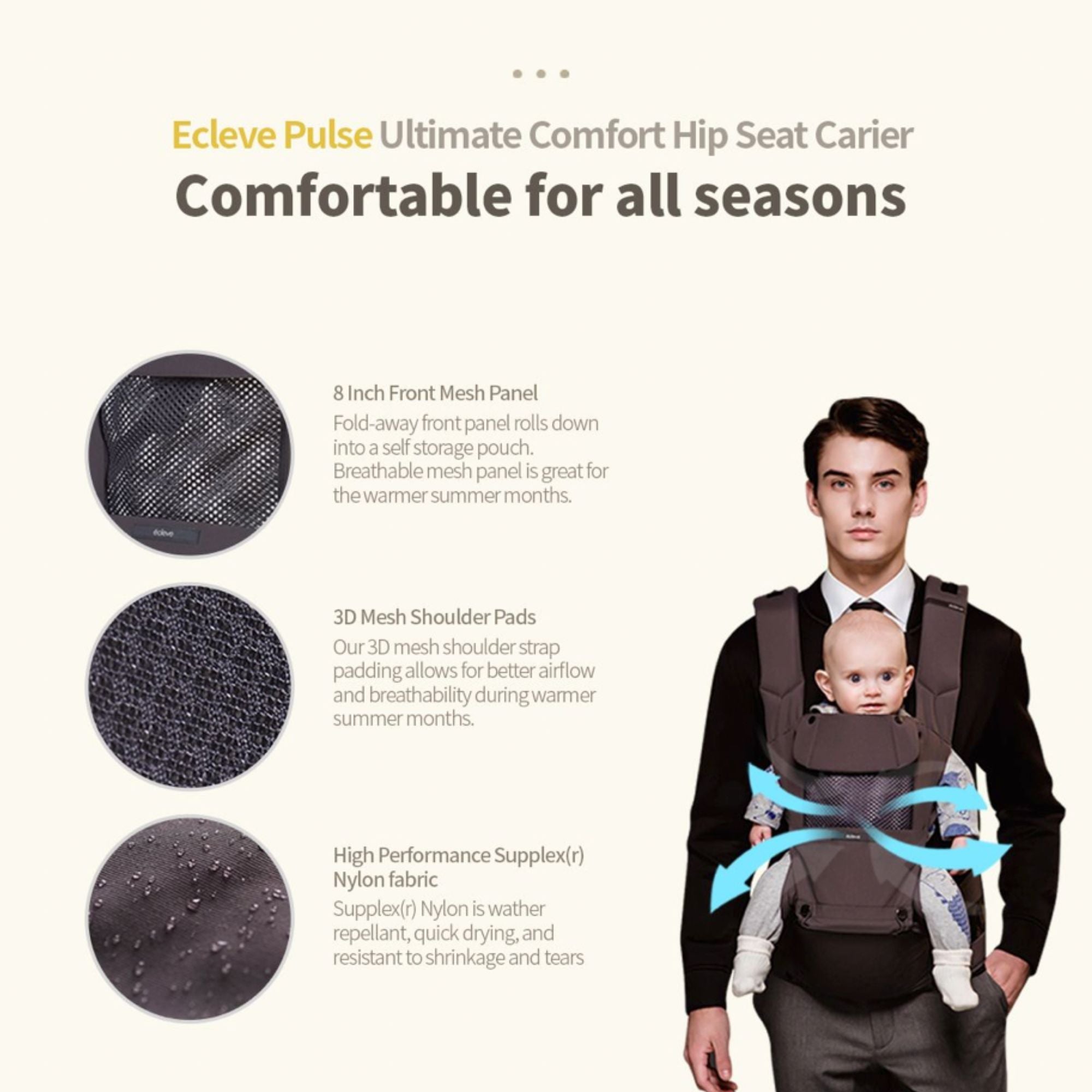 Ecleve Baby Hip Seat Carrier – innobaby