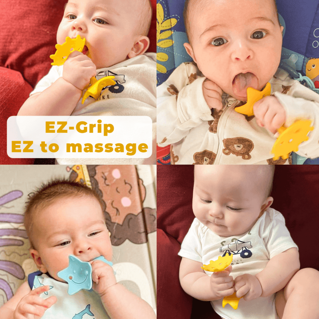 EZ Grip Massaging Teether Set - innobaby