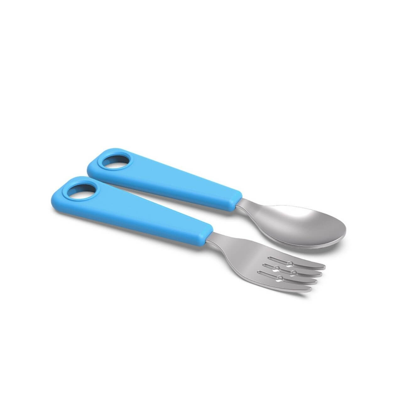 Fork & Spoon Travel Set with Case – Nuby