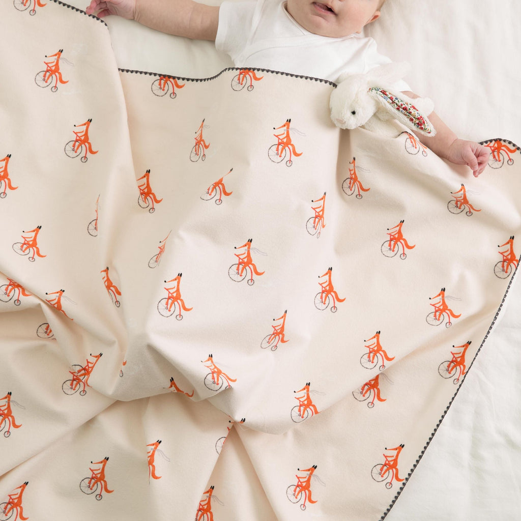 Little Fennec Flannel Cuddle Blanket - innobaby