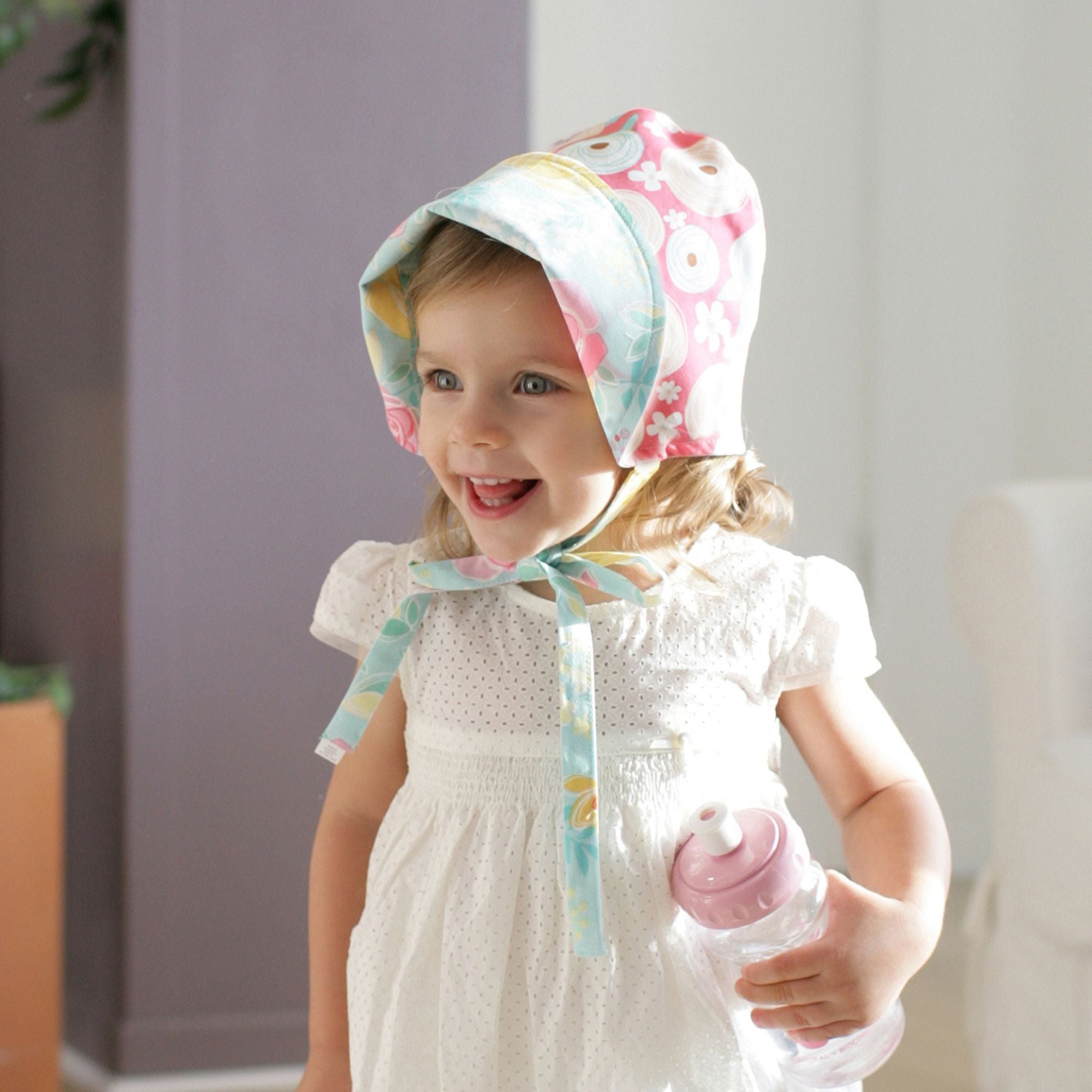 Reversible Cotton Bonnet - innobaby