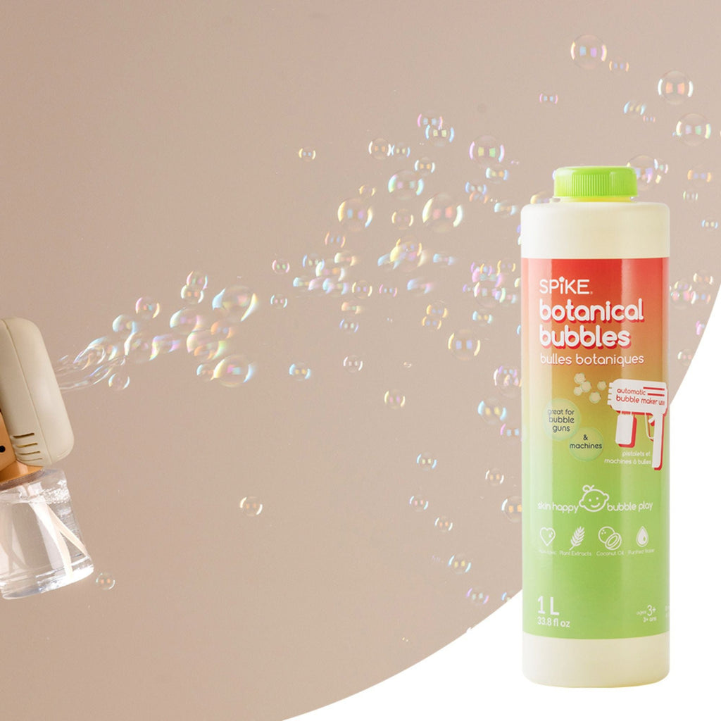 Spike Botanical Bubbles 1L Solution for Bubble Machine & Bubble Gun - innobaby