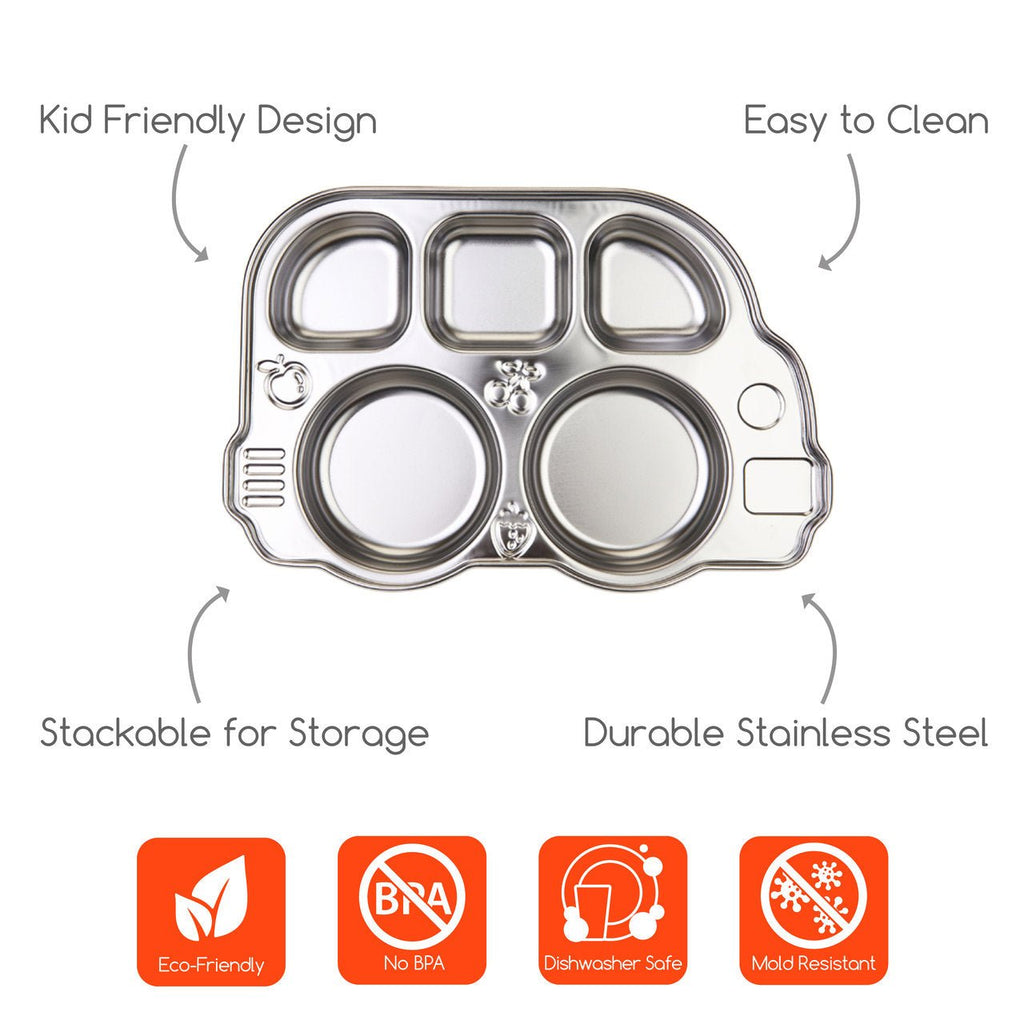 Stainless Divided Bus Plate - innobaby