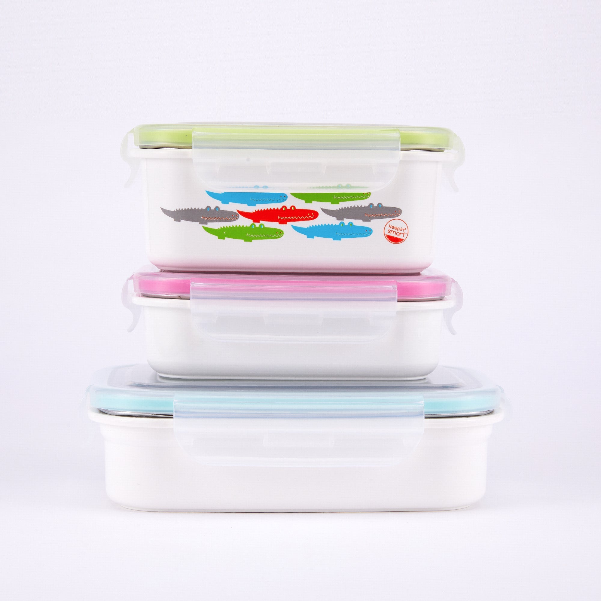 Orii 4 Glass Food Storage Containers with High Wall Dividers and  Compartments BPA-Free and Leakproof