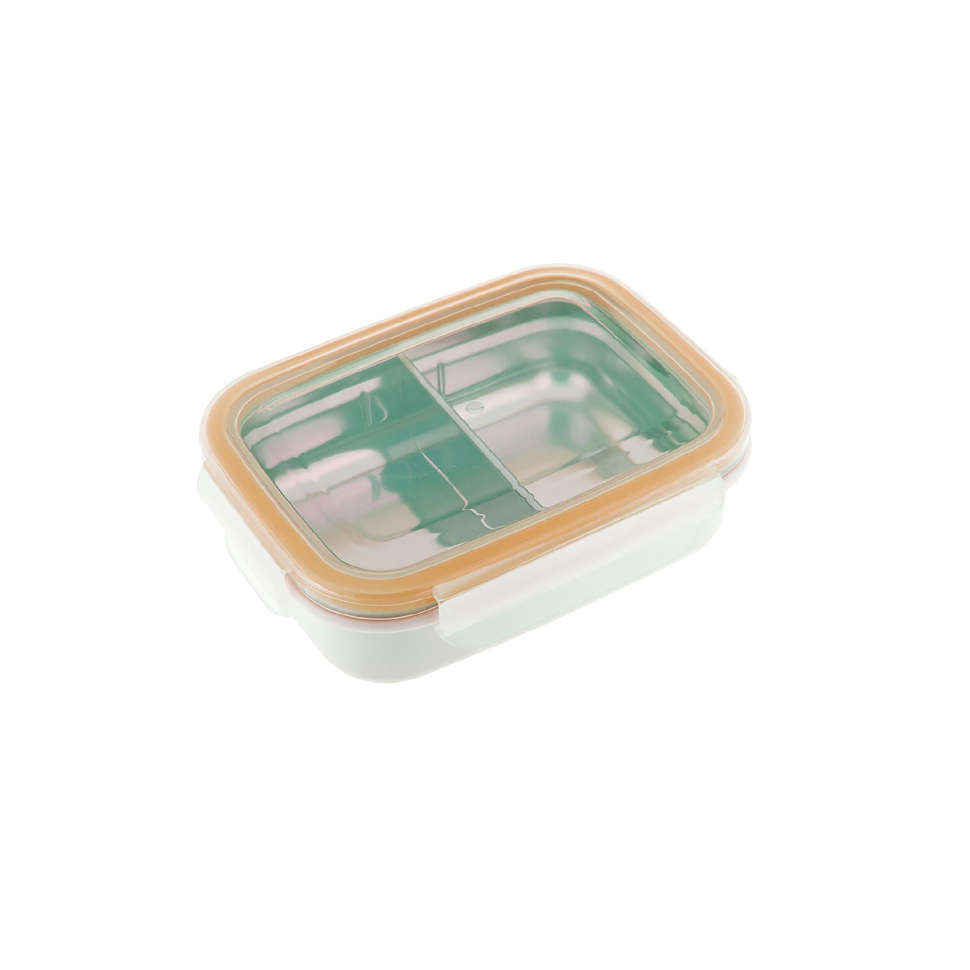 Food storage container MILO, rectangular, separated, small