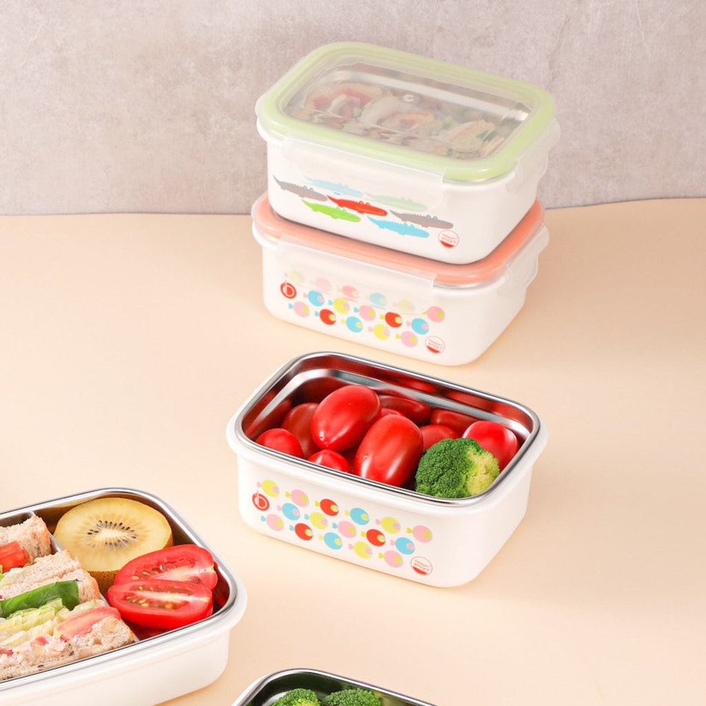 Stainless Mini Lunchbox / 16 oz / Fish - innobaby